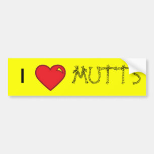 Mutts Bumpersticker