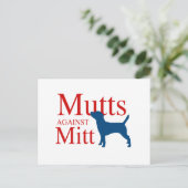 Mutts tegen Mitt Briefkaart (Staand voorkant)