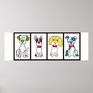 Mutts Tekening Poster