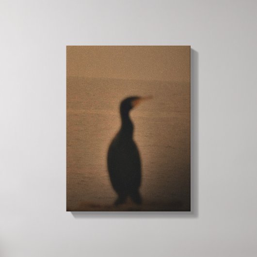 MUUR CANVAS BIRDS OCEAN UITZICHT STIJL ONTWERP AFDRUK (Voorkant)
