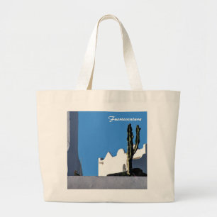Muur Grote Tote Bag