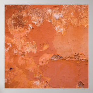 Muur Terracotta in het poster van Rome