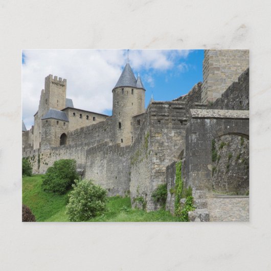 Muur van Carcassonne Briefkaart (Voorkant)