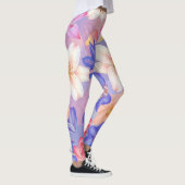 Muur van de bloemen leggings (Rechts)