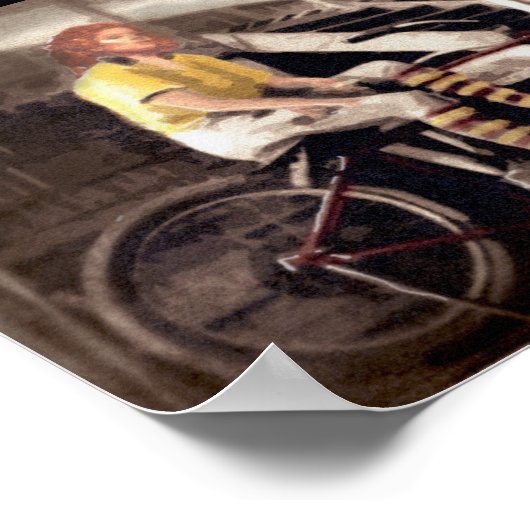 Muur van de dodenmotor poster (Hoek)