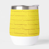 muur van gele baksteen (Links)