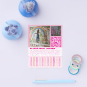 Muurbeeldschilder flyer (Enkel)
