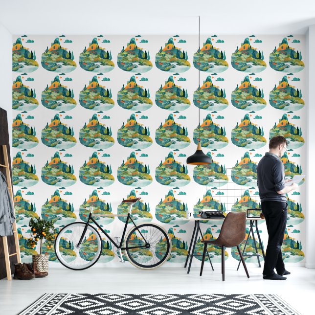 MUURBEHANDELINGEN BEHANG (Woonkamer)