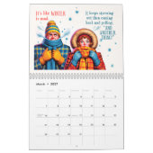 Muurkalender 2025 - stijl Fun Kalender (Mar 2027)