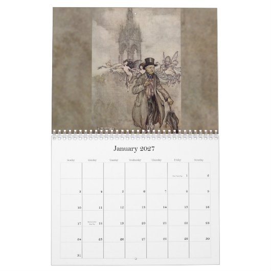 Muurkalender van de Fairies 2011 Kalender (Jan 2027)