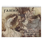 Muurkalender van de Fairies 2011 Kalender (Hoes)
