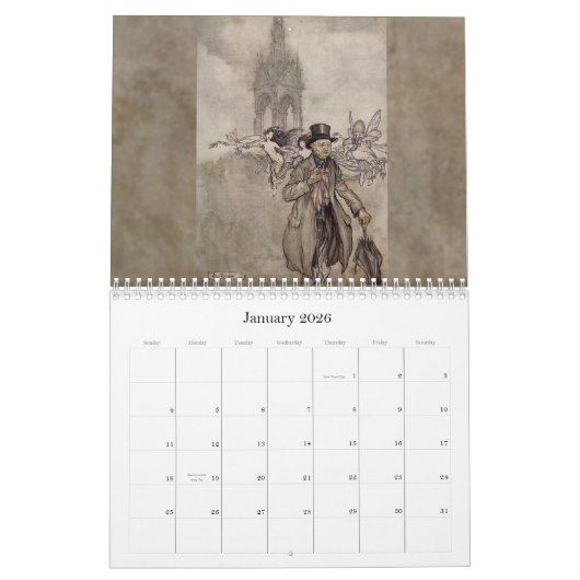 Muurkalender van de Fairies 2011 Kalender (Jan 2026)