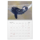 Muurkalender voor fretten kalender (Jan 2026)