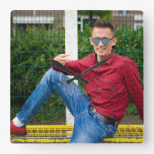 Muurklok met goede vibes