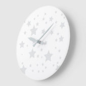 Muurklok met sterren grote klok (Hoek)