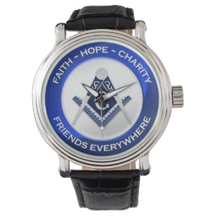 Muurklok voor vrijmetselaars horloge