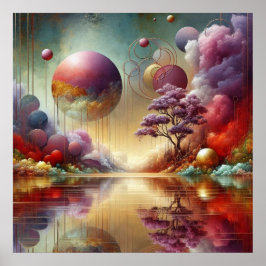 Muurkunst, Abstract, modern, Poster