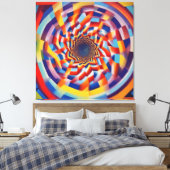 Muurkunst Canvas Afdruk (Insitu (Slaapkamer))