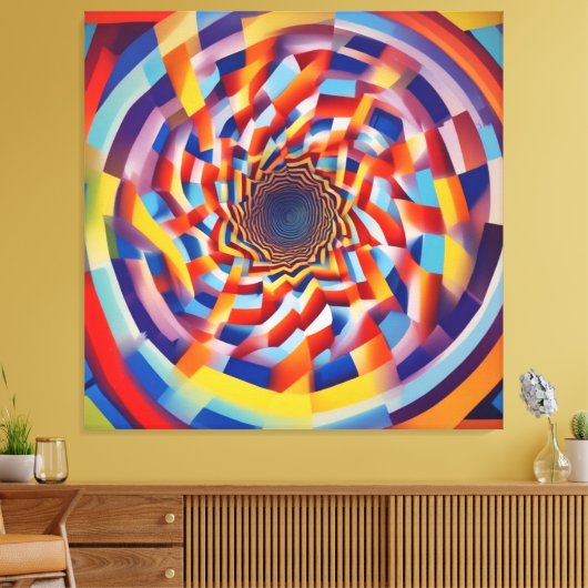 Muurkunst Canvas Afdruk (Insitu (Woonkamer))