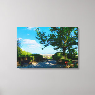 Muurkunst op Canva - Volterra, TOSCANE Canvas Afdruk