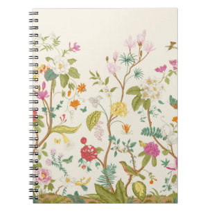 Muurlijk. Bloom. Bomen bloeien.  florale illus Notitieboek