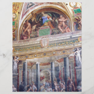 Muurschildering in het Vaticaanmuseum