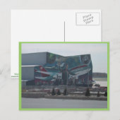 Muurschildering van Northwest Airlines op een dien Briefkaart (Voorkant / Achterkant)