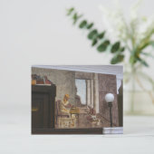 Muurschilderingen 2 van WPA briefkaart ~ (Staand voorkant)