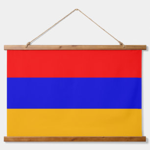 Muurschildpad met vlag van Armenië Hangend Wandkleed