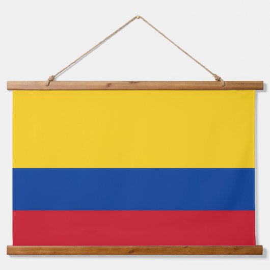 Muurschildpad met vlag van Colombia Hangend Wandkleed (Voorkant)