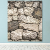 muursteen canvas afdruk (Insitu (Houten vloer))