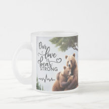 Muurvast Glas Mok Beer Familie Hartslag Liefde