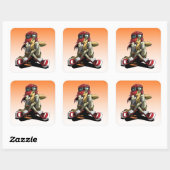 Muurverf sticker (Vel)