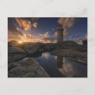 Muxia Lighthouse Galicië, Spanje Briefkaart