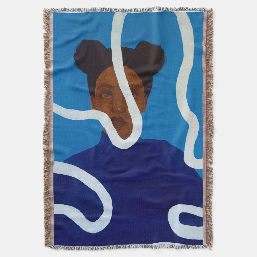 Muze #1 deken (Voorkant Verticaal)