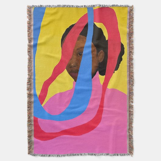 Muze #2 deken (Voorkant Verticaal)