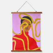 Muze #2 hangend wandkleed (Voorkant)