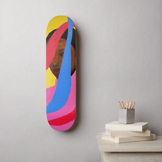 Muze #2 Skateboard (Muurkunst)