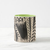 Muzes met Abstracte Mok Mar (Midden)