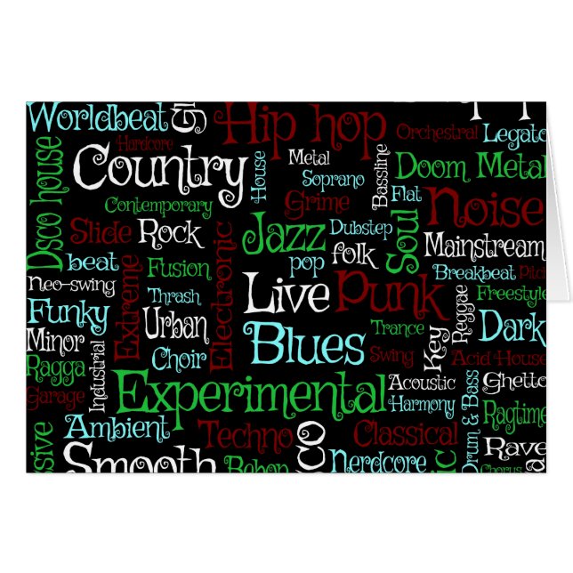 Muziek (Voorkant Horizontaal)