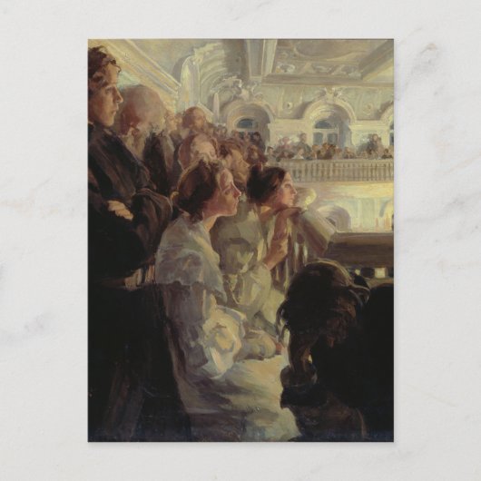 Muziek, 1902-03 briefkaart (Voorkant)