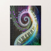 Muziek 1 Puzzle Legpuzzel (Verticaal)