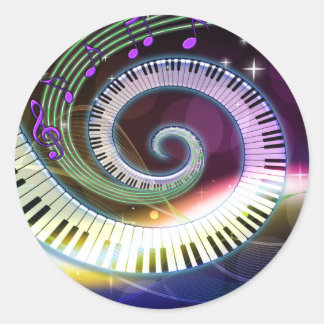 Muziek 1 Stickers