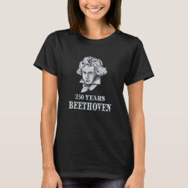 Muziek - 250 jaar Ludwig van Beethoven T-shirt