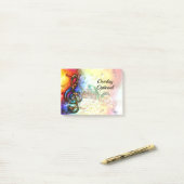 Muziek 34 post-it® notes (Op bureau)