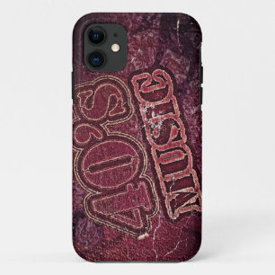  muziek 40's grafisch ontwerp iPhone 11 hoesje