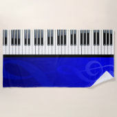 Muziek 6-band handdoeken (Voorkant)