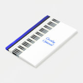 Muziek 6 post-it® notes (Schuin)