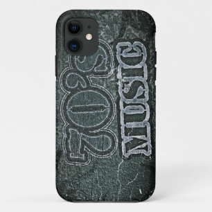  muziek 70's grafische ontwerp iPhone 11 hoesje