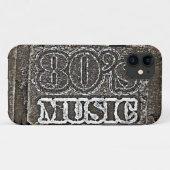  muziek 80's grafische ontwerp Case-Mate iPhone case (Achterkant (horizontaal))